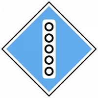 Знак "Поднять токоприемник"